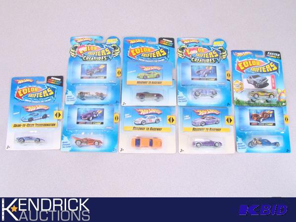 9 New Hot Wheels Color Shifters Cars