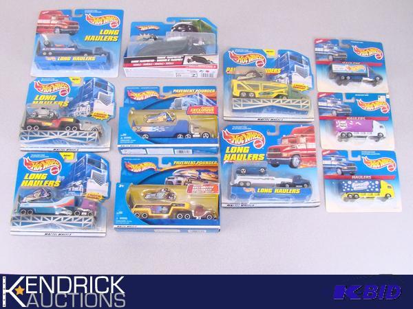 11 New Hot Wheels Long Haulers, Pavement Pounders, and Haulers
