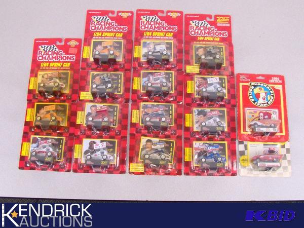 17 New Racing Champions 164 Scale Sprint Cars, and Funny Cars