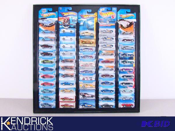 54 New Hot Wheels Firebirds, and Shelbys On Custom Display