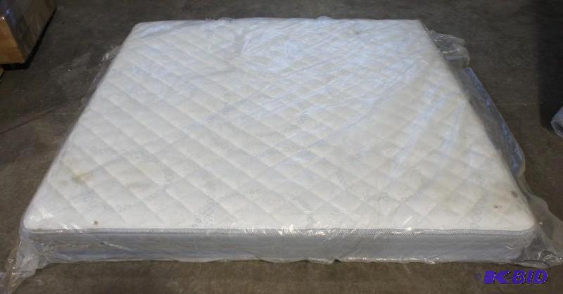 New Serta King Donaldson Firm Mattress - MSRP...