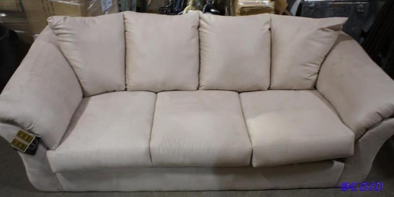 New Ashley Signature Cream in color Sofa - MS...