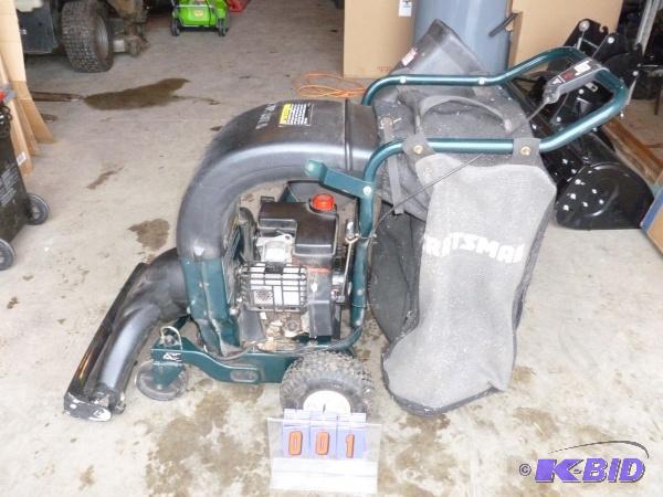 Craftsman chippervac unit. Self propelled. A...