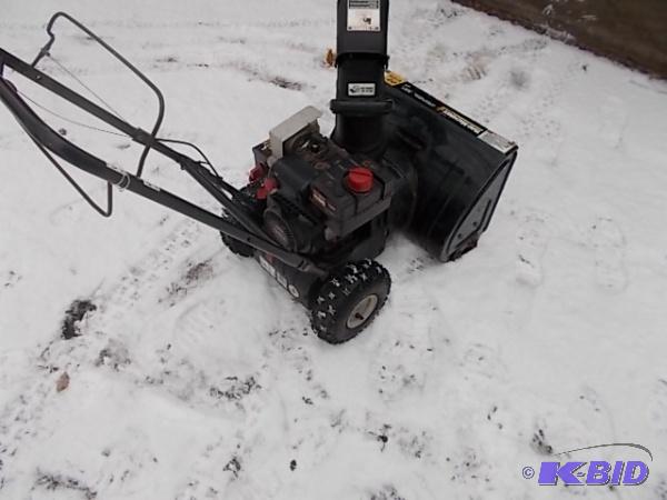 Yard Machine 22&quot 5.5 hp gas snow blower....