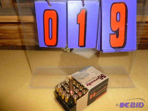 lot 19 image: Hornaday .357 ftx ammo. With soft tip. New in...