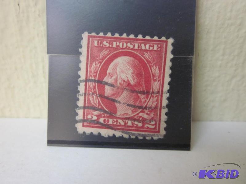 lot 61 image: George Washington $0.02 cent stamp, 5001A wit...