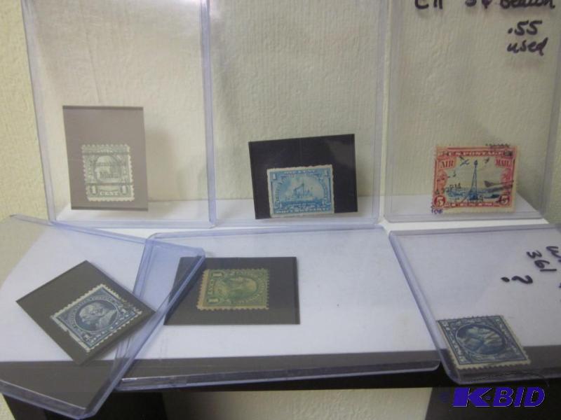 lot 66 image: Lot of old stamps, including Air Mail, possib...