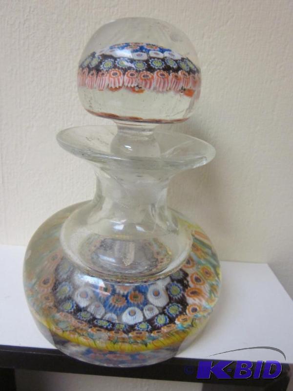 lot 77 image: Rare 19th century English Walsh Millefiori pa...