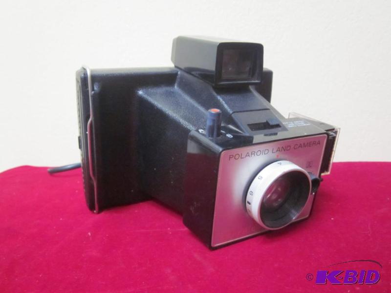lot 96 image: Polaroid land camera.      ...