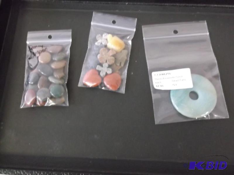 Fancy Jasper beads &amp Donut &amp other st...