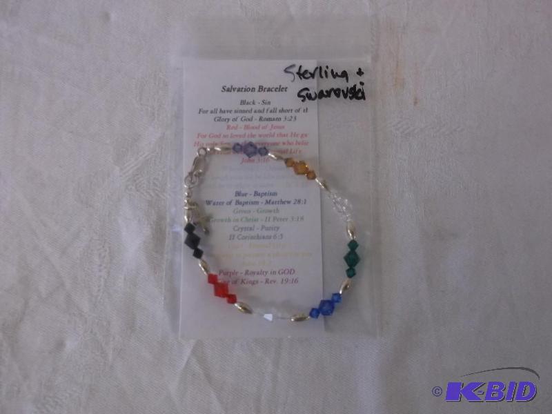 Sterling Silver Salvation Bracelet....