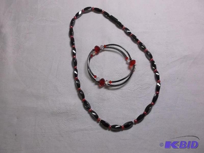 Magnetic necklace &amp Tube bracelet....