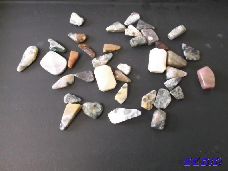 Stone pendants....