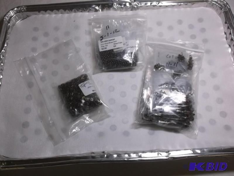 3mm Round, Clam tip, Earring backs....