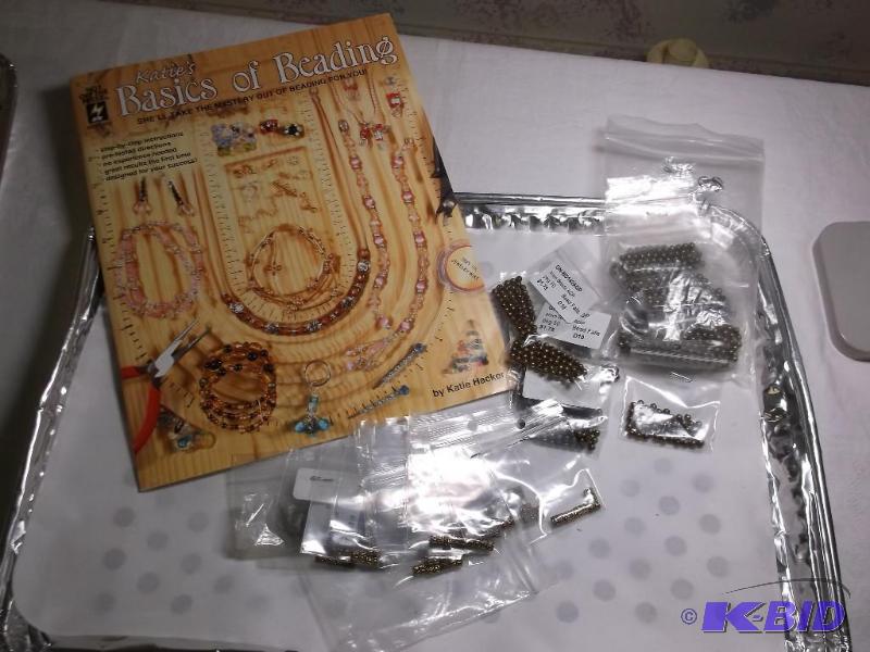 4mm Beads, Rectangle beads &amp Basics book....