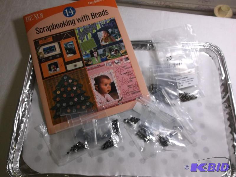 2mm Beads, Fold over crimp, Spacers &amp Boo...