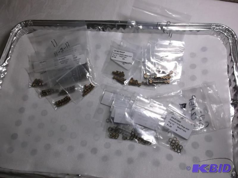 Tube bead, Spacer &amp Soldered jump ring....