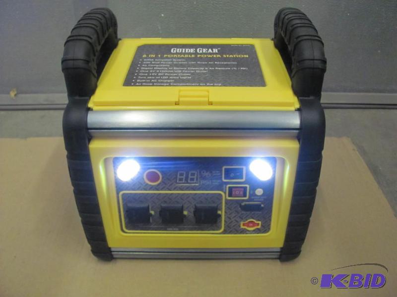 lot 26 image: This NEW GUIDE GEAR 6-in-1 Portable Power Sta...
