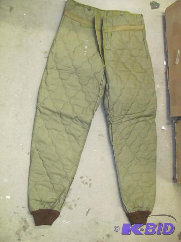 lot 55 image: These STURM Euro Military Insulated Cold Weat...
