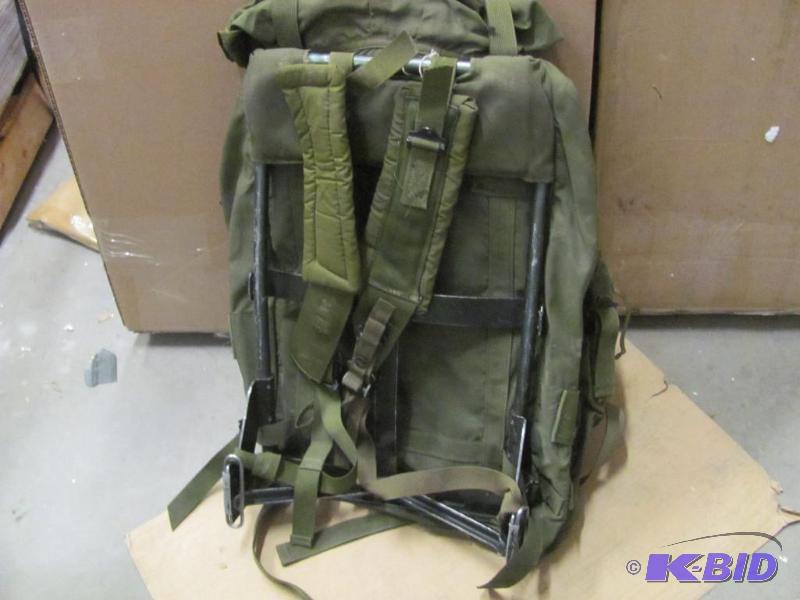 lot 75 image: This Large Military Alice Pack with Frame ret...