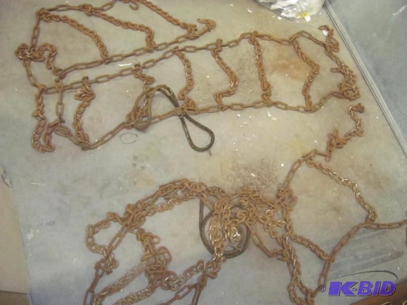 lot 78 image: If you need some winter tire chains for your ...