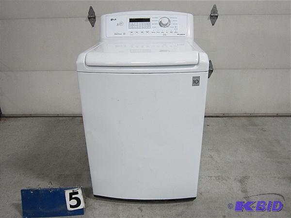 LG WT4870CW White 27&quot Top load Washer wi...