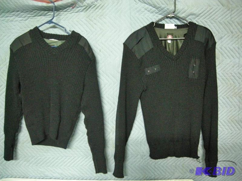 2 Windstopper sweaters
