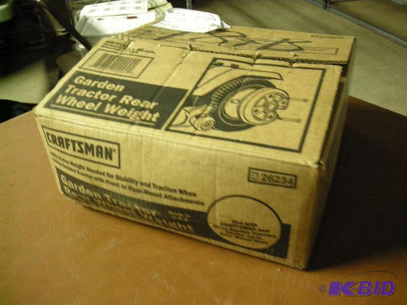 Craftsman wheel weight
