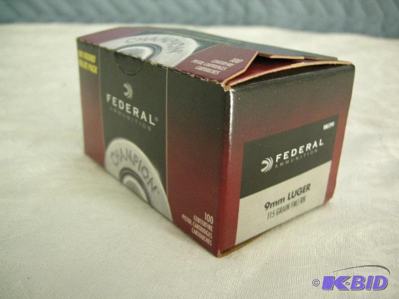 Federal 9mm Luger Shells
