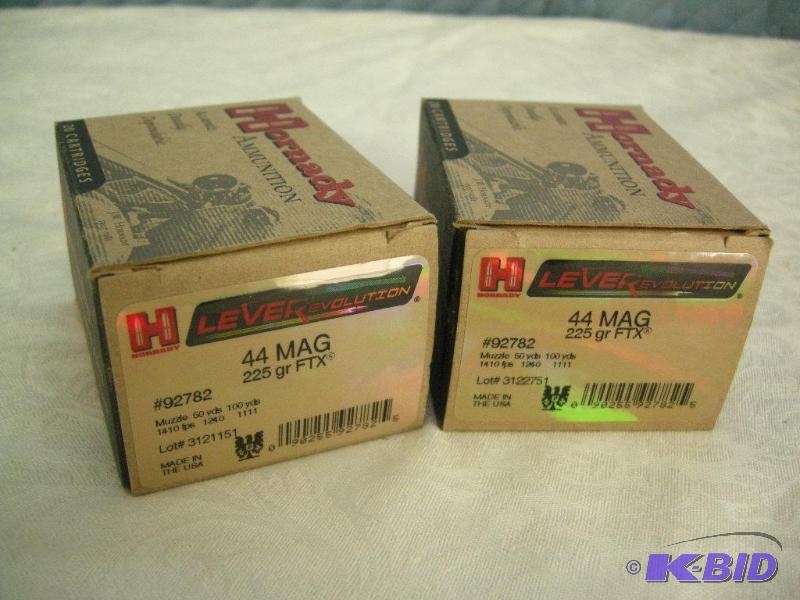 2 Boxes Hornady 44 mag