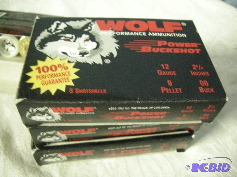 Wolf 12ga Power Buckshot