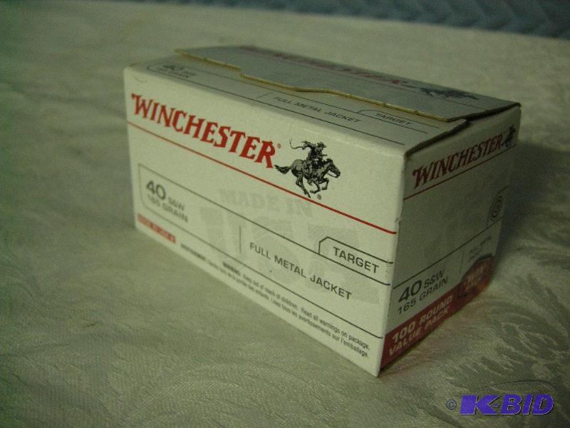 Winchester .40 S&W rounds