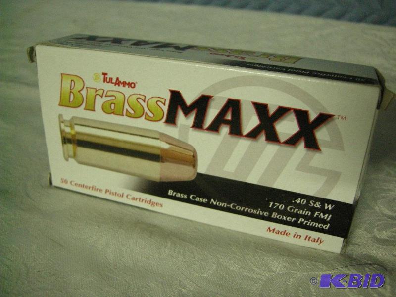 BrassMaxx .40 S&W rounds