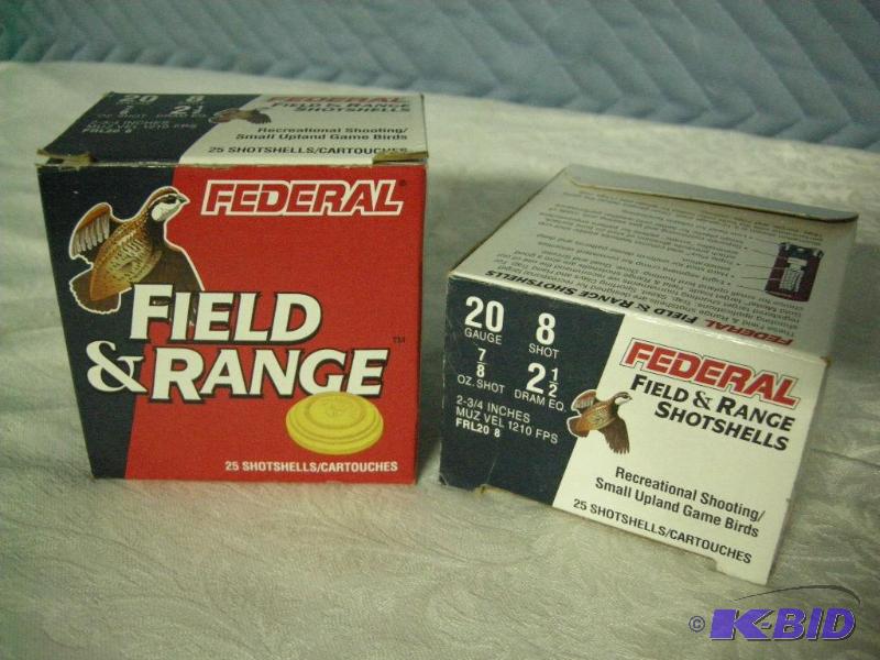 Federal 20ga shells