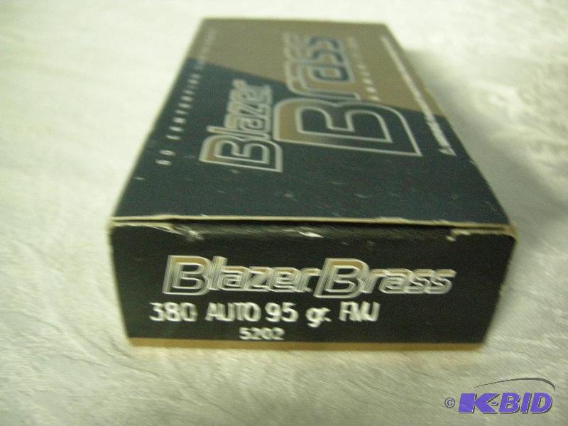 Blazer 380 auto rounds