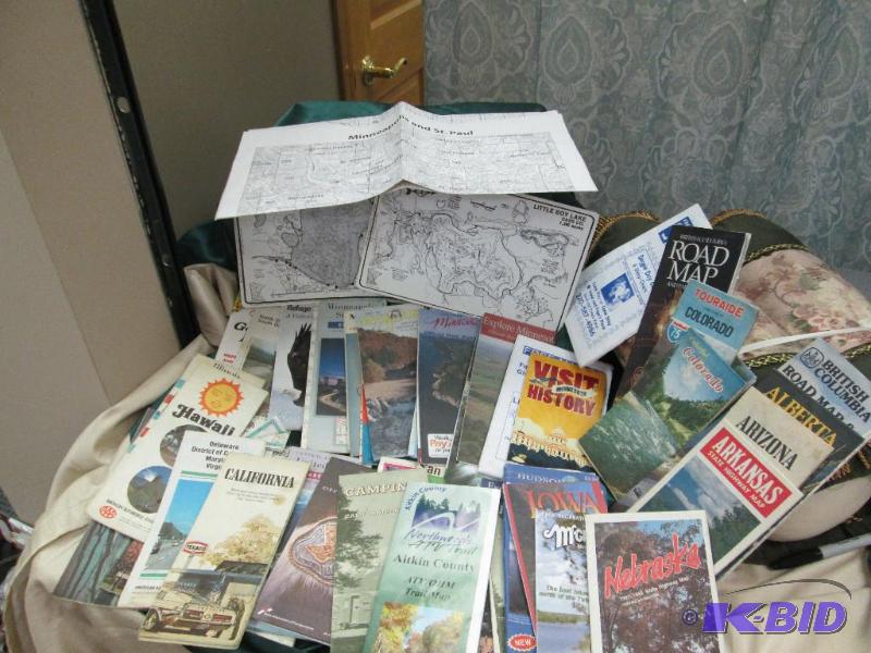 Assortment of different citys and states and...