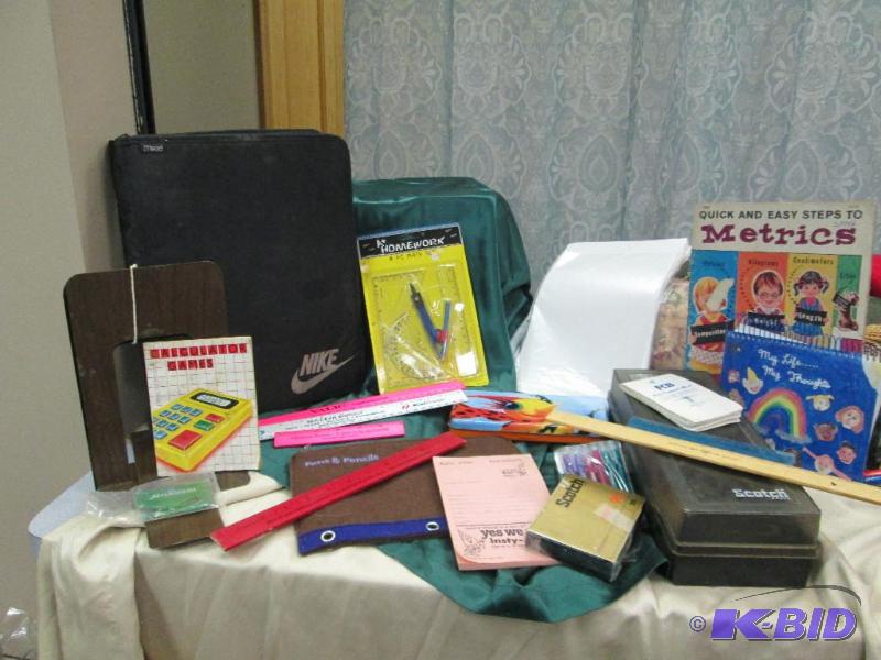 Nike trapper, 6 pc math set, rules, Quick and...