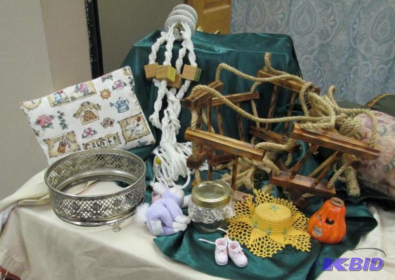 Plant hangers, pillow, bunny and more...