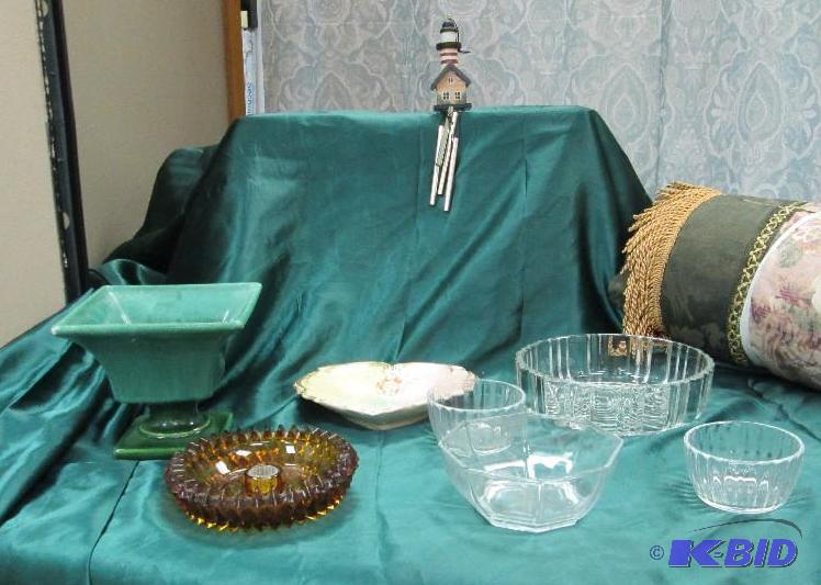 Candle holder, light house wind chime, heart ...