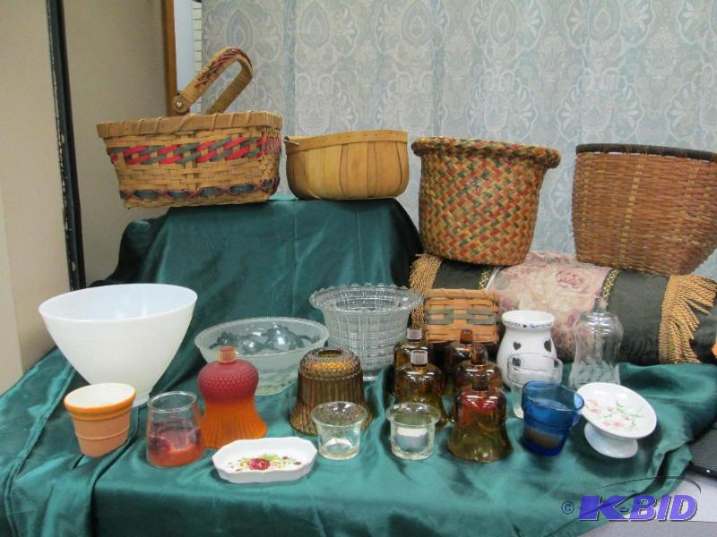 Assortment of candle holders, globes to go ov...
