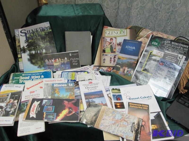 old maps and city guide books like Silver Lak...