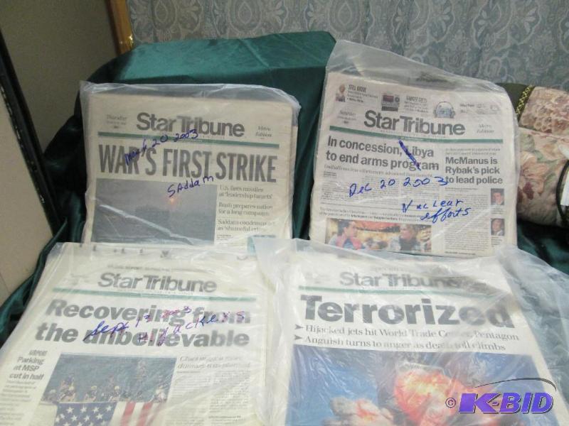 Star and Tribune paper from 2003 Nuclear effo...