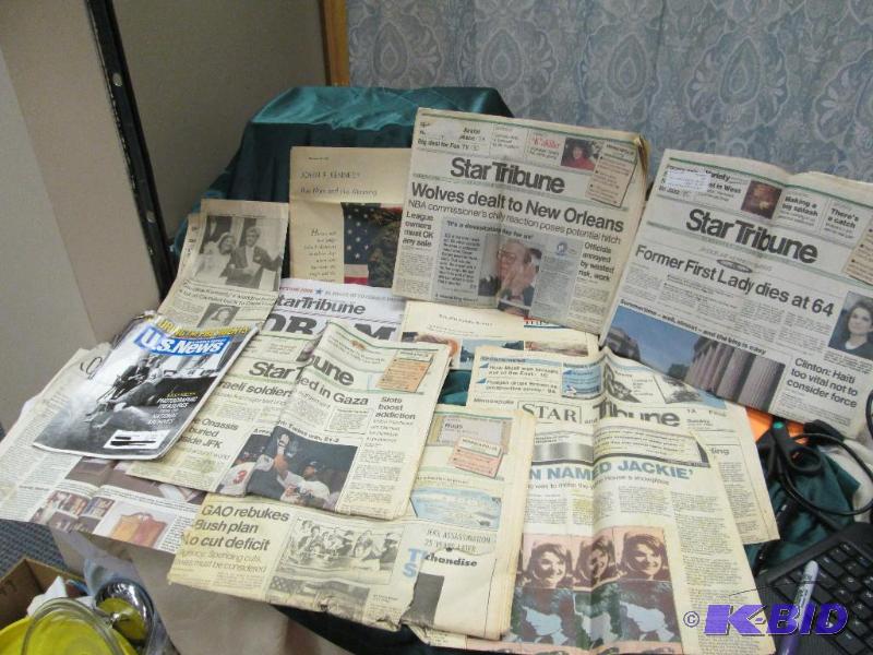 Star and Tribune papers from 1996 up to 1994 ...