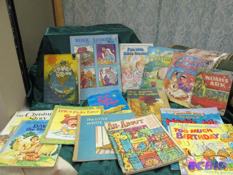 Qty 15 Bible stories to color, My Happy Easte...