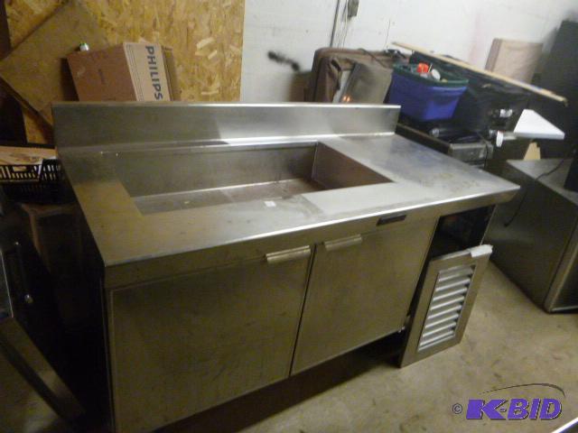 lot 11 image: Delfield&nbspCooler On legs, 41 12" X ...