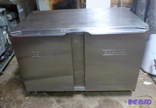 lot 2 image: Hobart Refrigerator Model CU84-T - On casters...