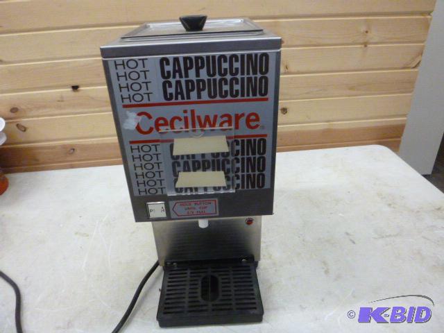 lot 39 image: Cecilware&nbspHot Cappuccino Machine 4914-0 ...