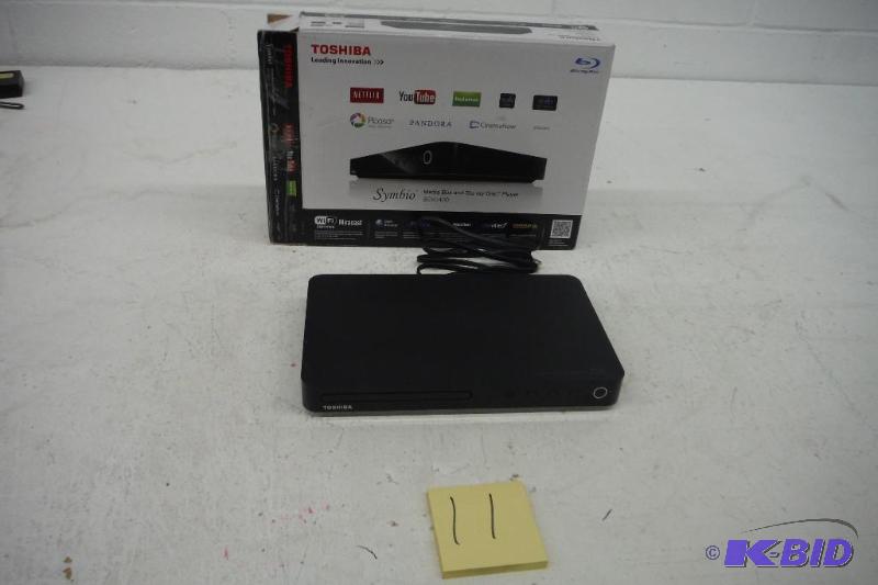Toshiba - BDX3400 - Blu Ray Disc Player with Wi Fi
