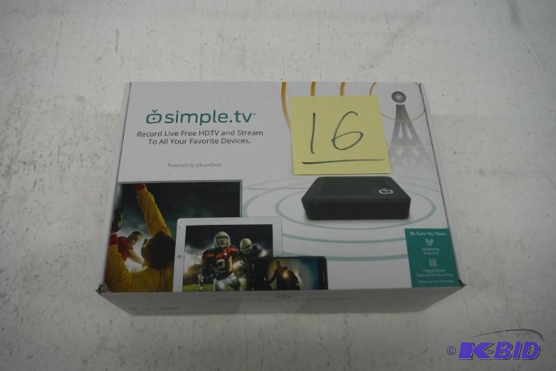 Simple TV Branded ATSC Dual Tuner with Software Suite