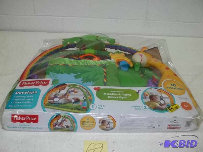 Fisher-Price Rainforest Melodies and Lights Deluxe Gym